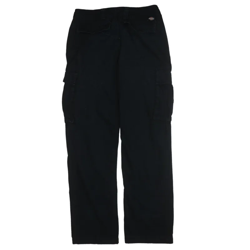 Dickies 90's Straight Leg Baggy Drawstring Pockets Trousers / Pants 31 Black sold by Vintage Club