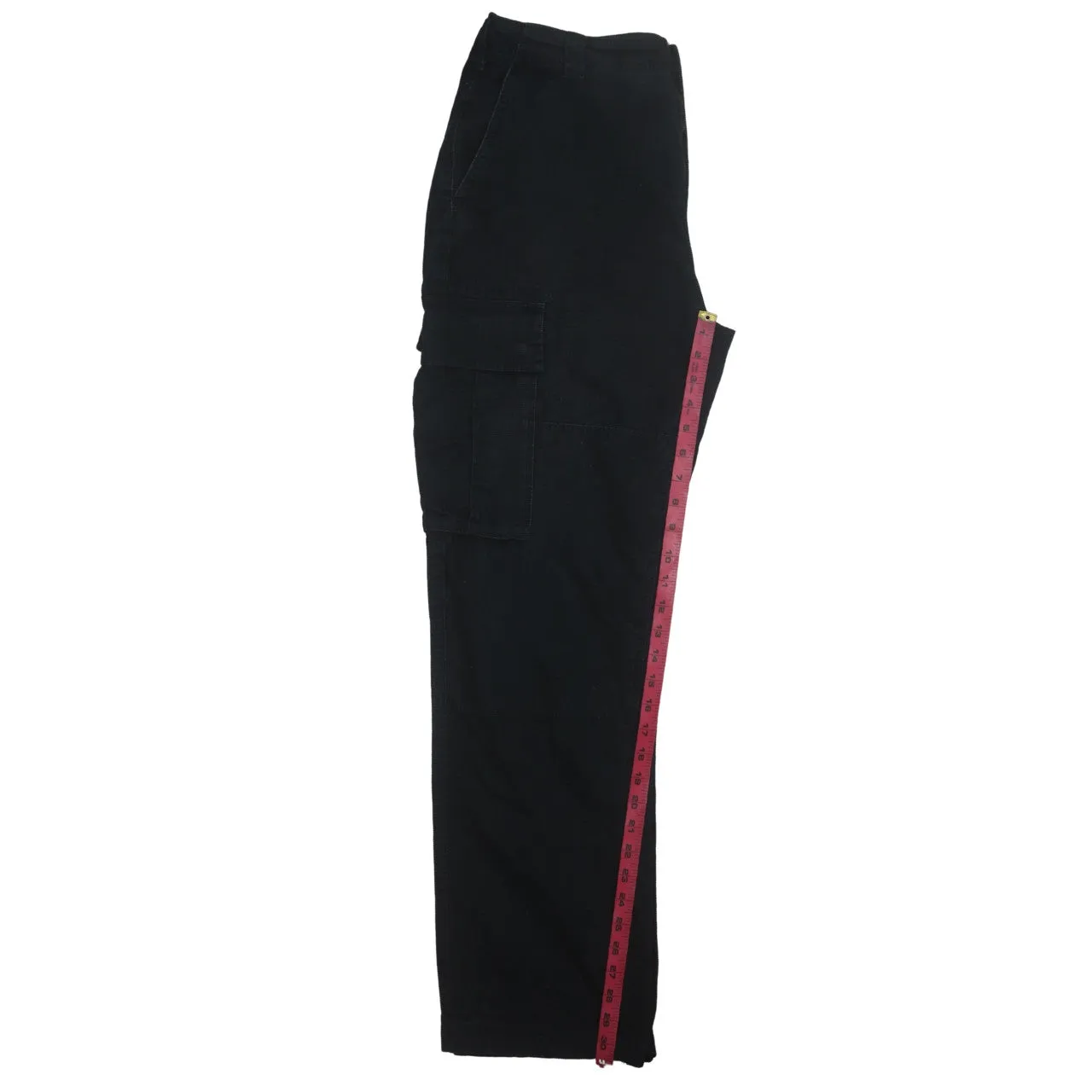 Dickies 90's Straight Leg Baggy Drawstring Pockets Trousers / Pants 31 Black sold by Vintage Club product image thumbnail 5