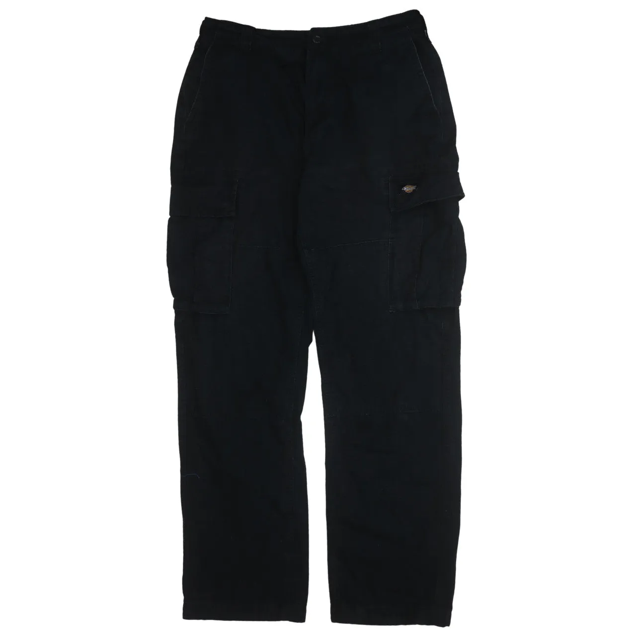 Dickies 90's Straight Leg Baggy Drawstring Pockets Trousers / Pants 31 Black sold by Vintage Club product image thumbnail 2
