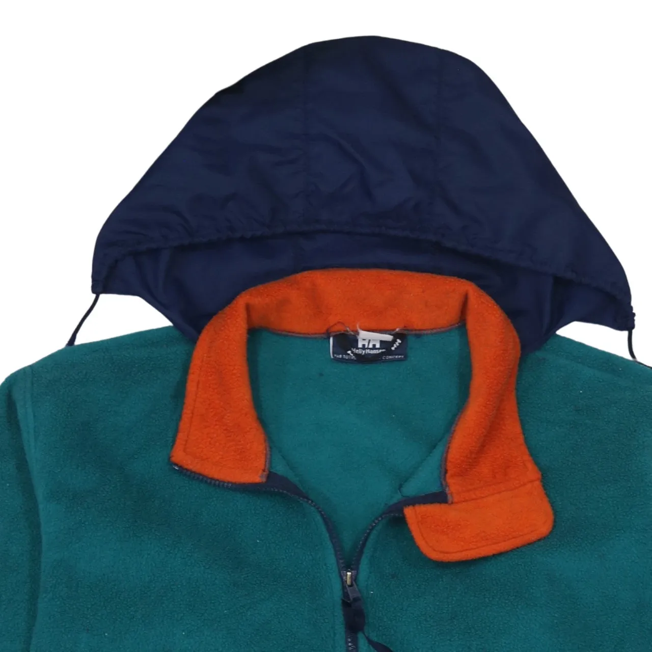 Helly Hansen 90's Spellout Quarter Zip Fleece Jumper XLarge Green sold by Vintage Club product image thumbnail 3