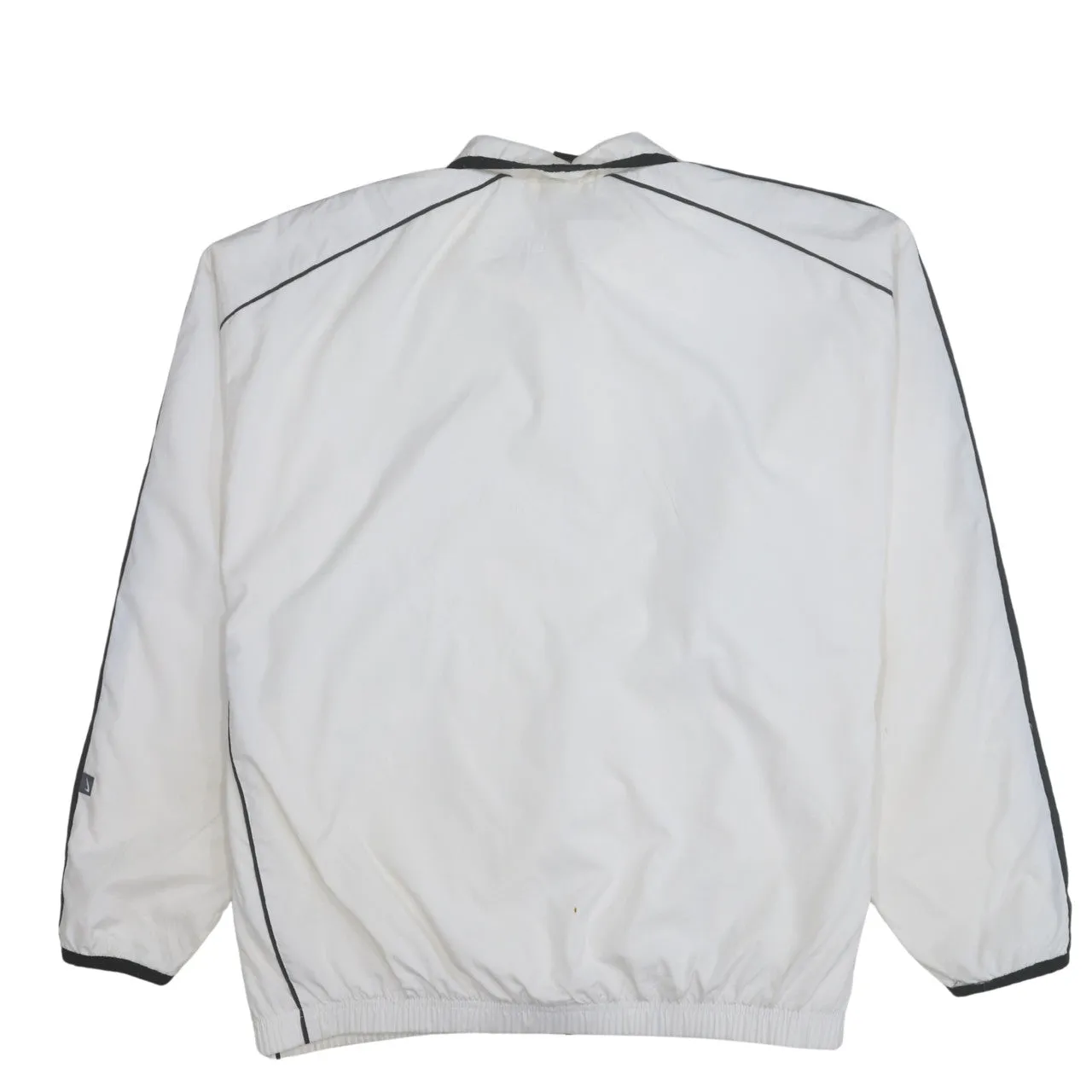Nike 90's Swoosh Full Zip Up Windbreaker XLarge White sold by Vintage Club product image thumbnail 2