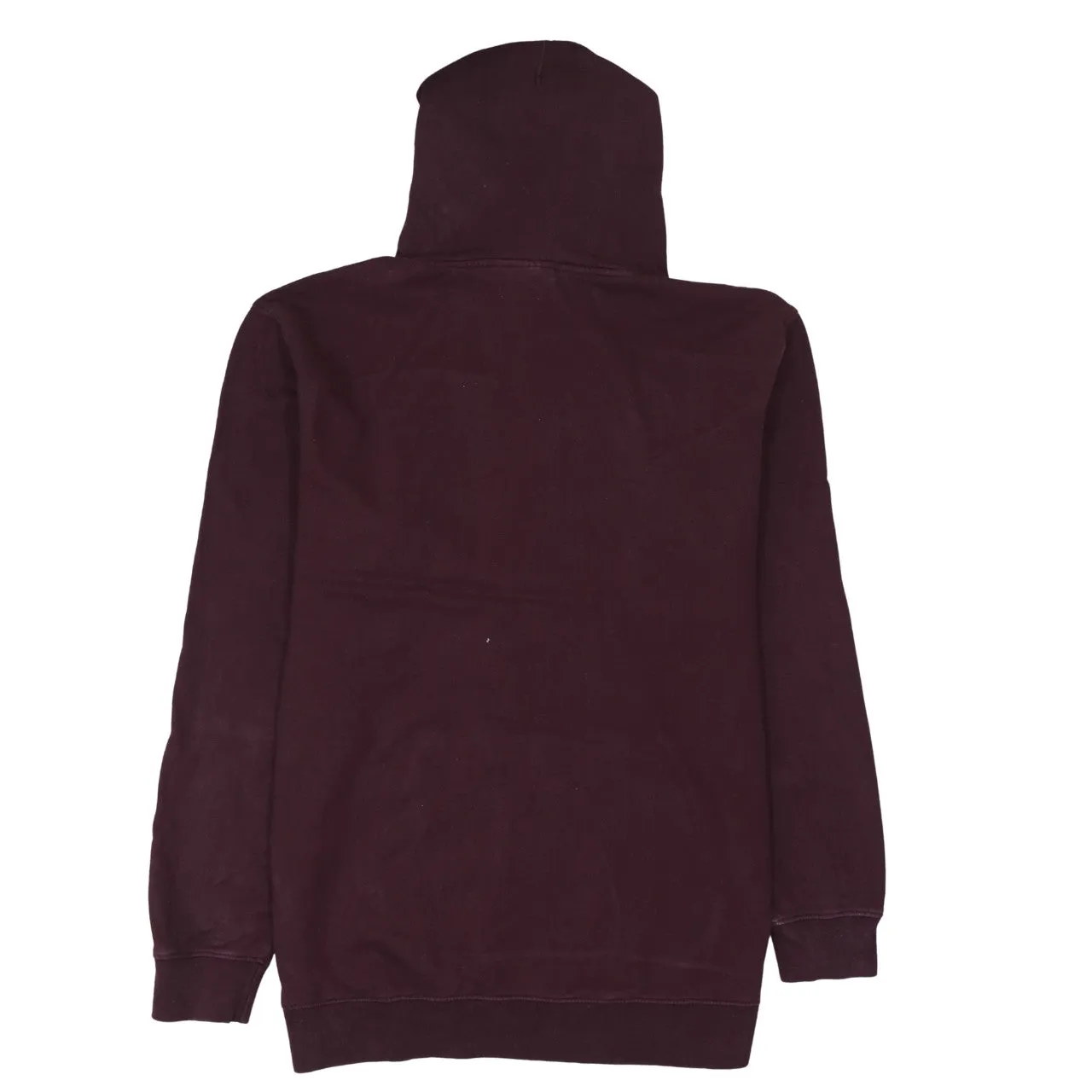 VANS 90's Spellout Pullover Hoodie Large Burgundy Red sold by Vintage Club product image thumbnail 2