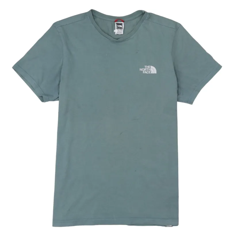 The North Face 90's Short Sleeves Crew Neck T Shirt Medium Green made by The North Face