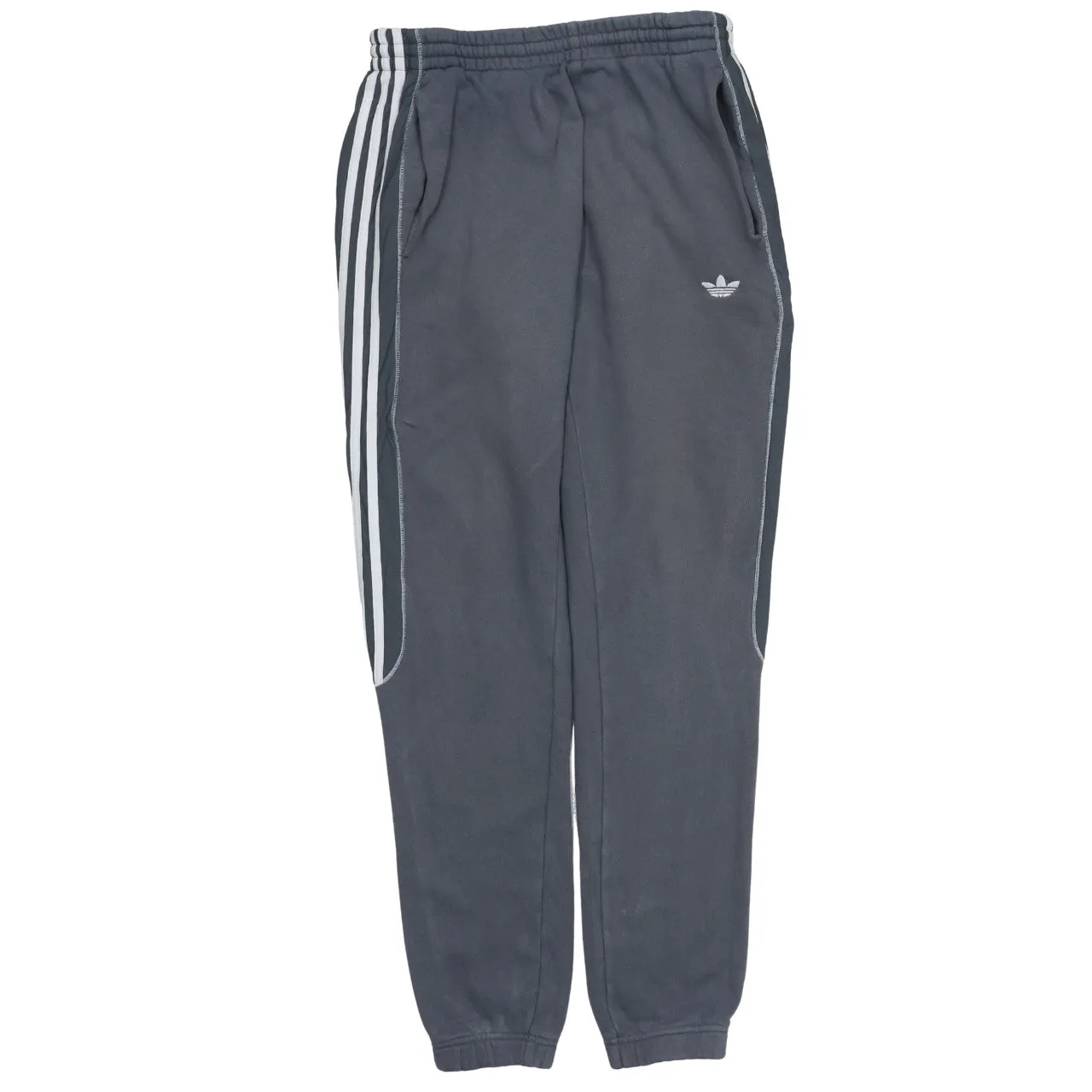 Adidas 90's Tracksuit Casual Joggers / Sweatpants Medium Grey sold by Vintage Club