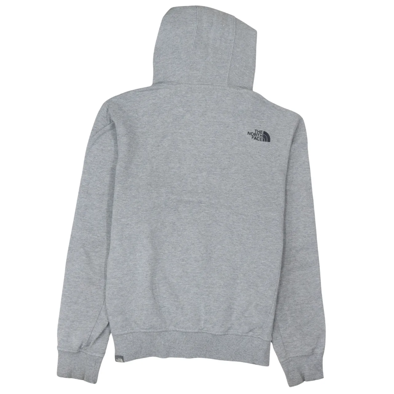 The North Face 90's Spellout Pullover Hoodie Small Grey sold by Vintage Club product image thumbnail 2
