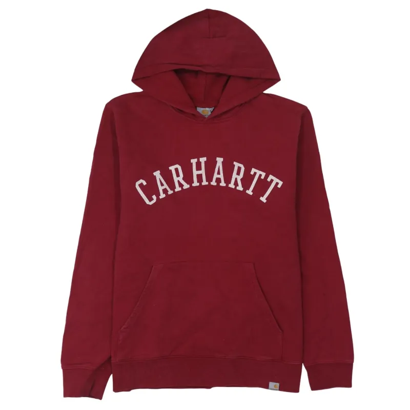 Carhartt 90's Spellout Pullover Hoodie XLarge Red sold by Vintage Club