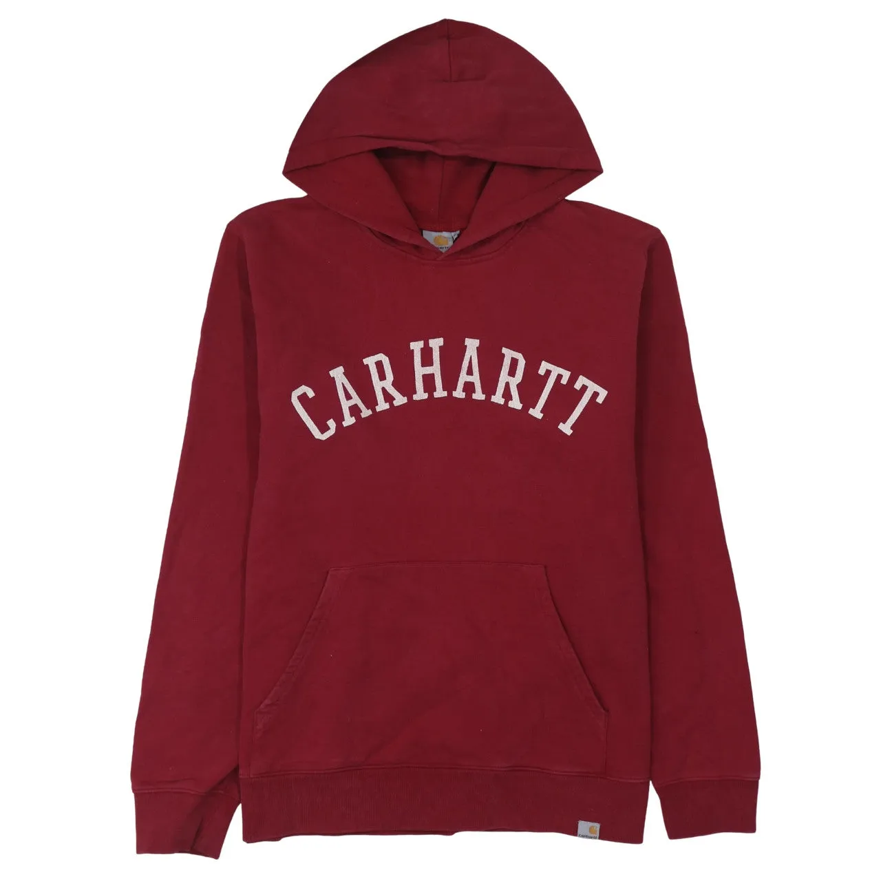 Carhartt 90's Spellout Pullover Hoodie XLarge Red sold by Vintage Club