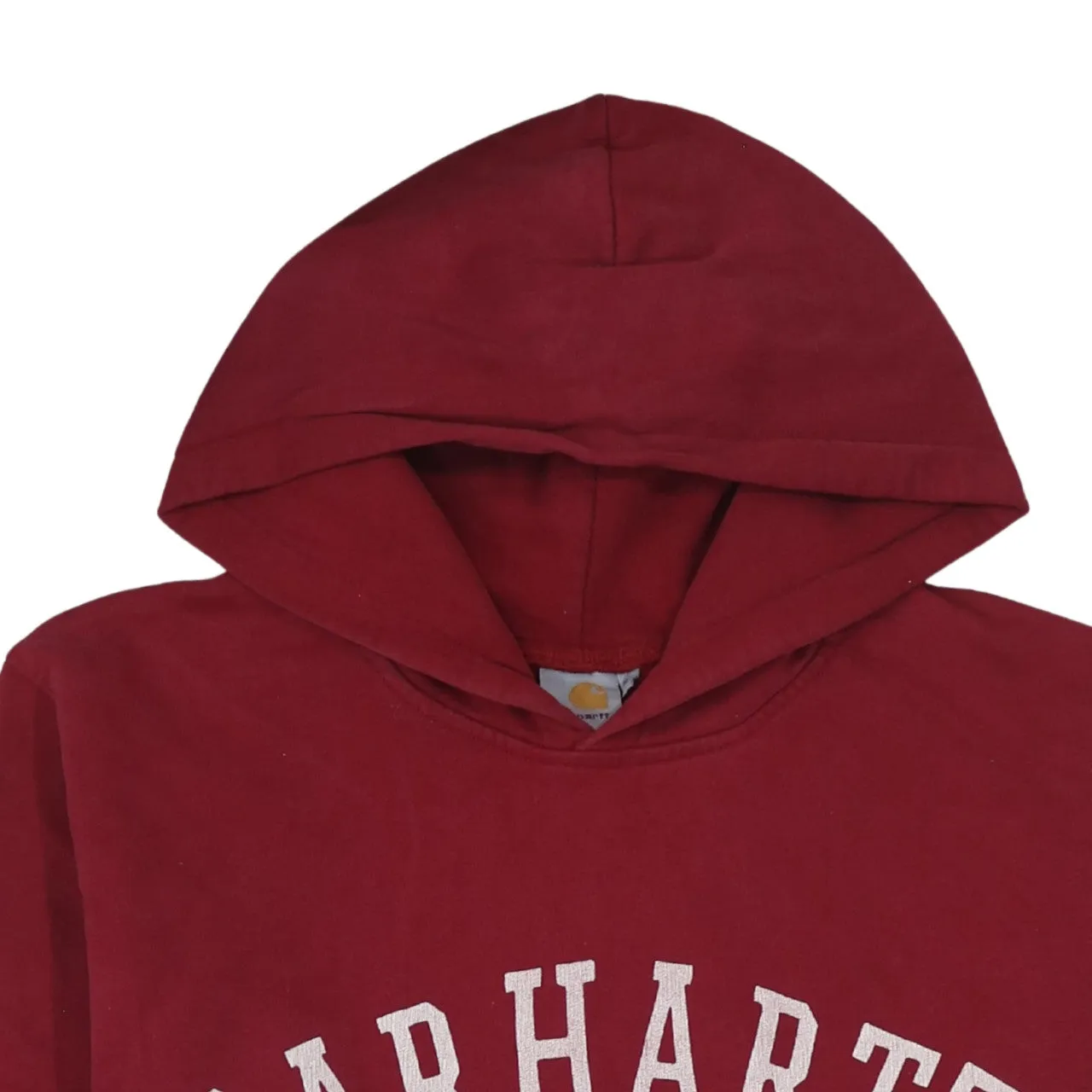 Carhartt 90's Spellout Pullover Hoodie XLarge Red sold by Vintage Club product image thumbnail 3