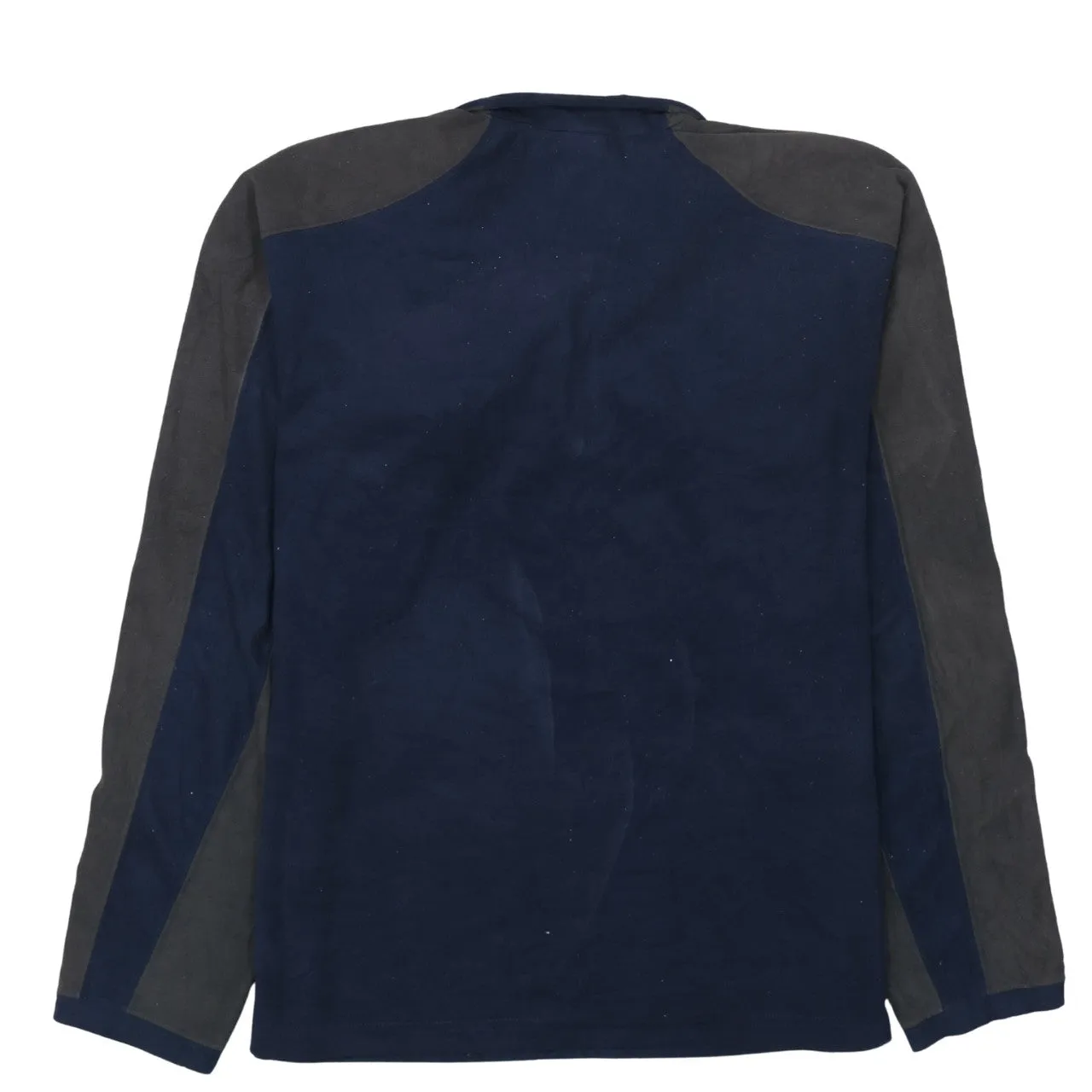 The North Face 90's Hiking Warm Quarter Zip Fleece Jumper Small Navy Blue sold by Vintage Club product image thumbnail 2