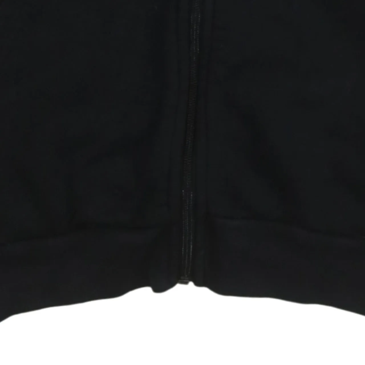 Adidas 90's Striped Sleeve Full Zip Up Hoodie Large Black sold by Vintage Club product image thumbnail 4
