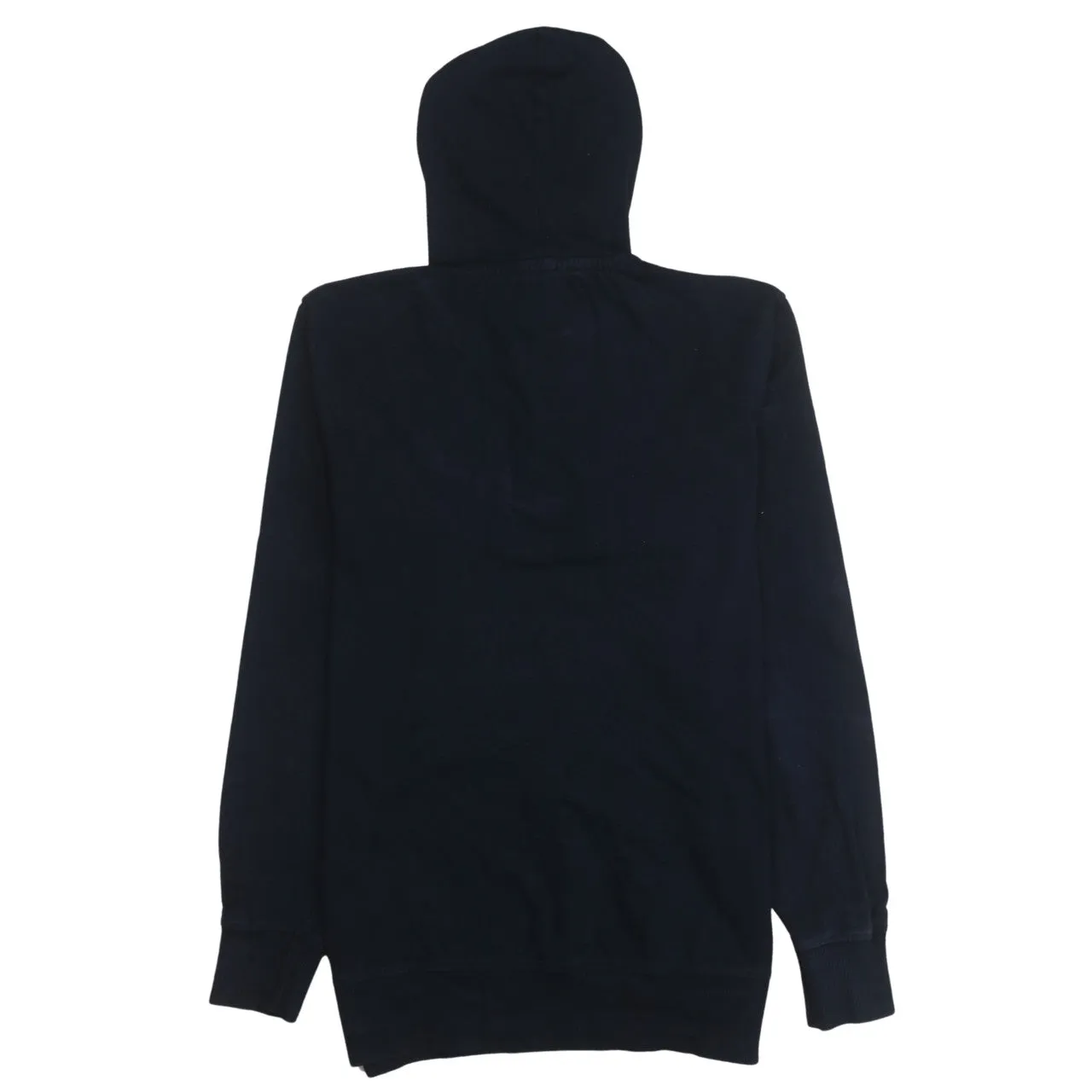 Adidas 90's Striped Sleeve Full Zip Up Hoodie Large Black sold by Vintage Club product image thumbnail 2