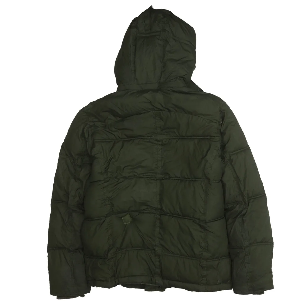 Wrangler 90's Hooded Full Zip Up Windbreaker Medium Green sold by Vintage Club product image thumbnail 2