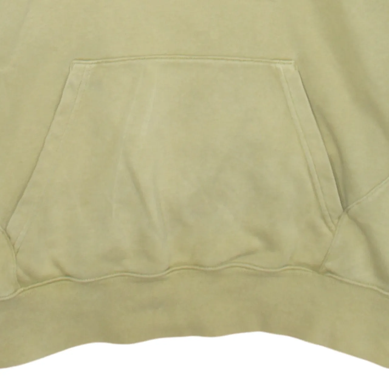 Nike 90's Center Middle Swoosh Pullover Hoodie Medium Yellow sold by Vintage Club product image thumbnail 4