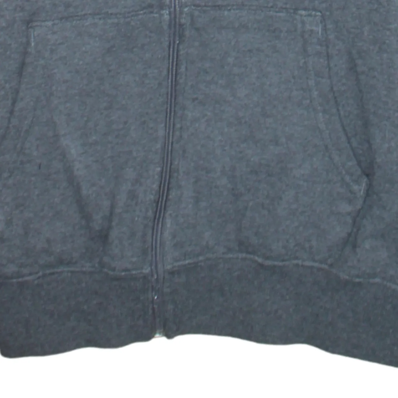 The North Face 90's Drawstring Pockets Full Zip Up Hoodie Small Grey sold by Vintage Club product image thumbnail 4