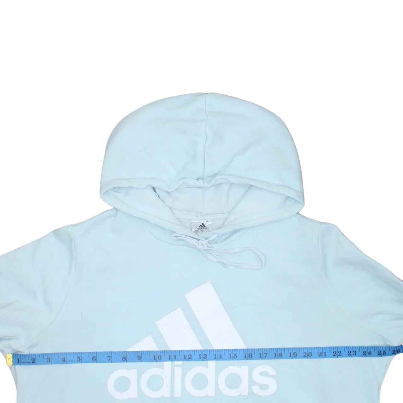 Adidas 90's Spellout Pullover Hoodie XXLarge (2XL) Blue sold by Vintage Club product image thumbnail 5