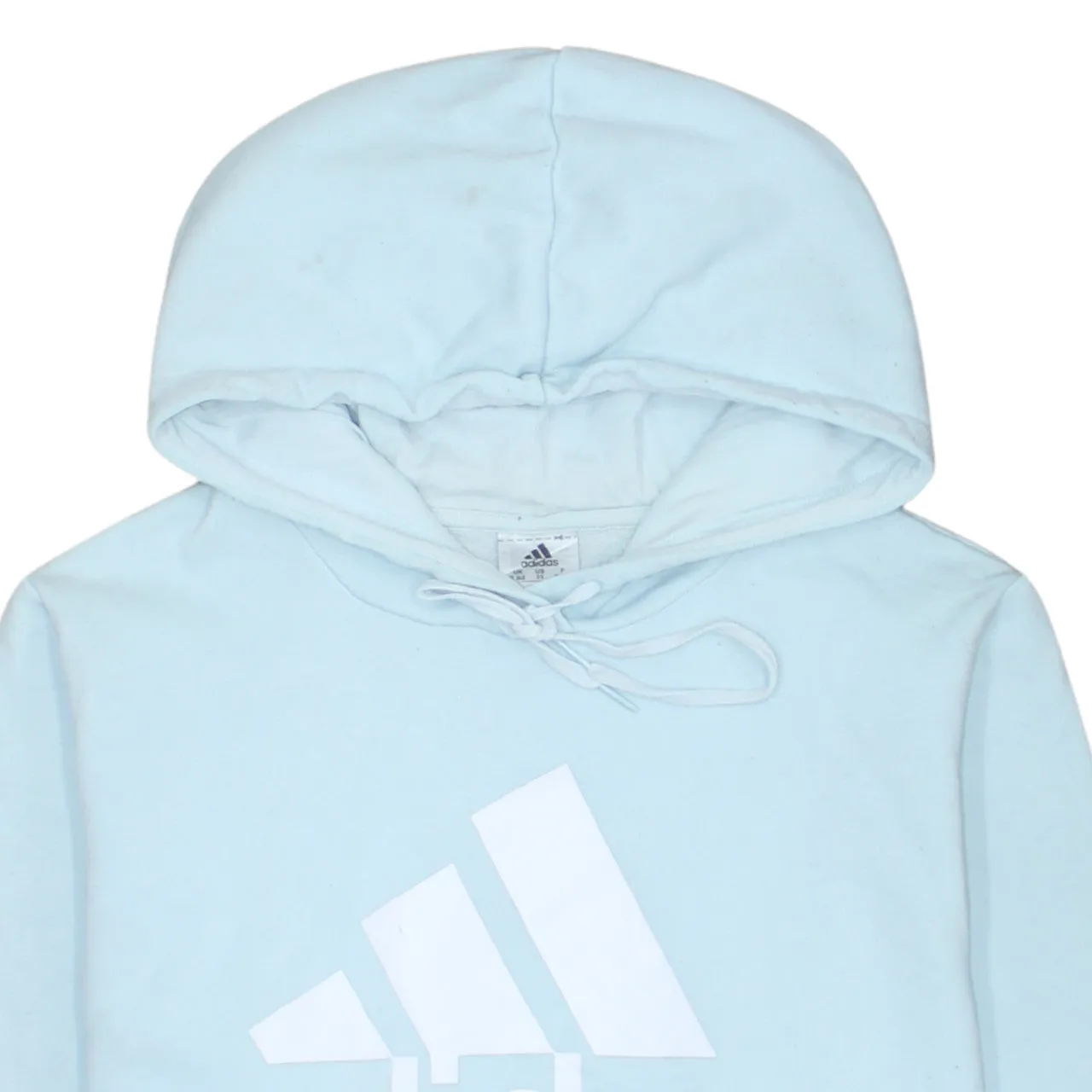 Adidas 90's Spellout Pullover Hoodie XXLarge (2XL) Blue sold by Vintage Club product image thumbnail 3