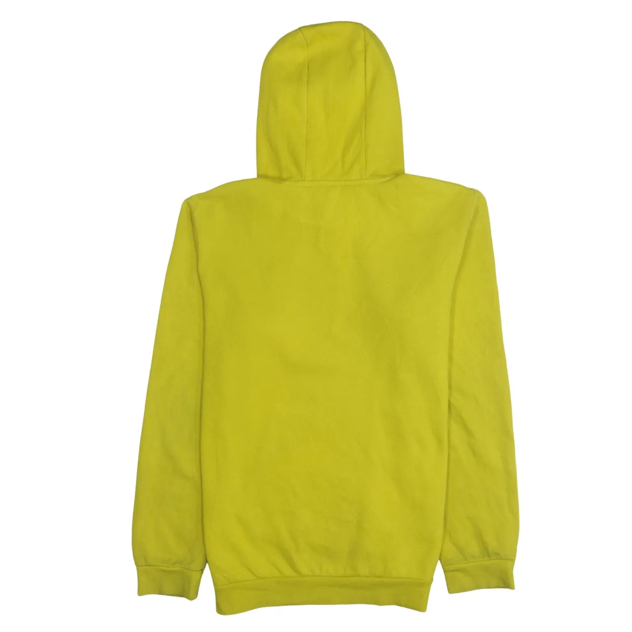 Adidas 90's Drawstring Pockets Pullover Hoodie Small Yellow sold by Vintage Club product image thumbnail 2