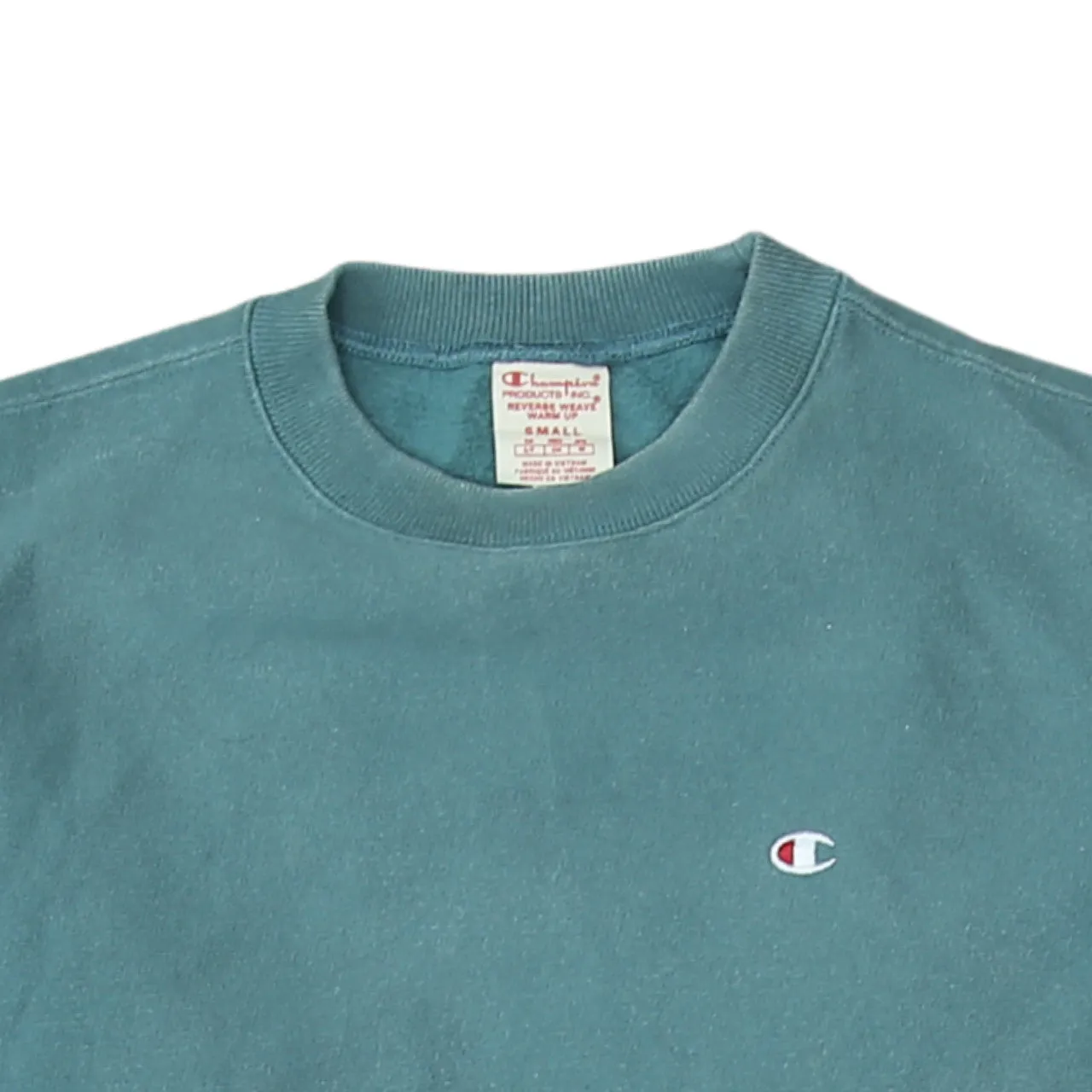 Champion 90's Lightweight Crew Neck Sweatshirt Small Green sold by Vintage Club product image thumbnail 3