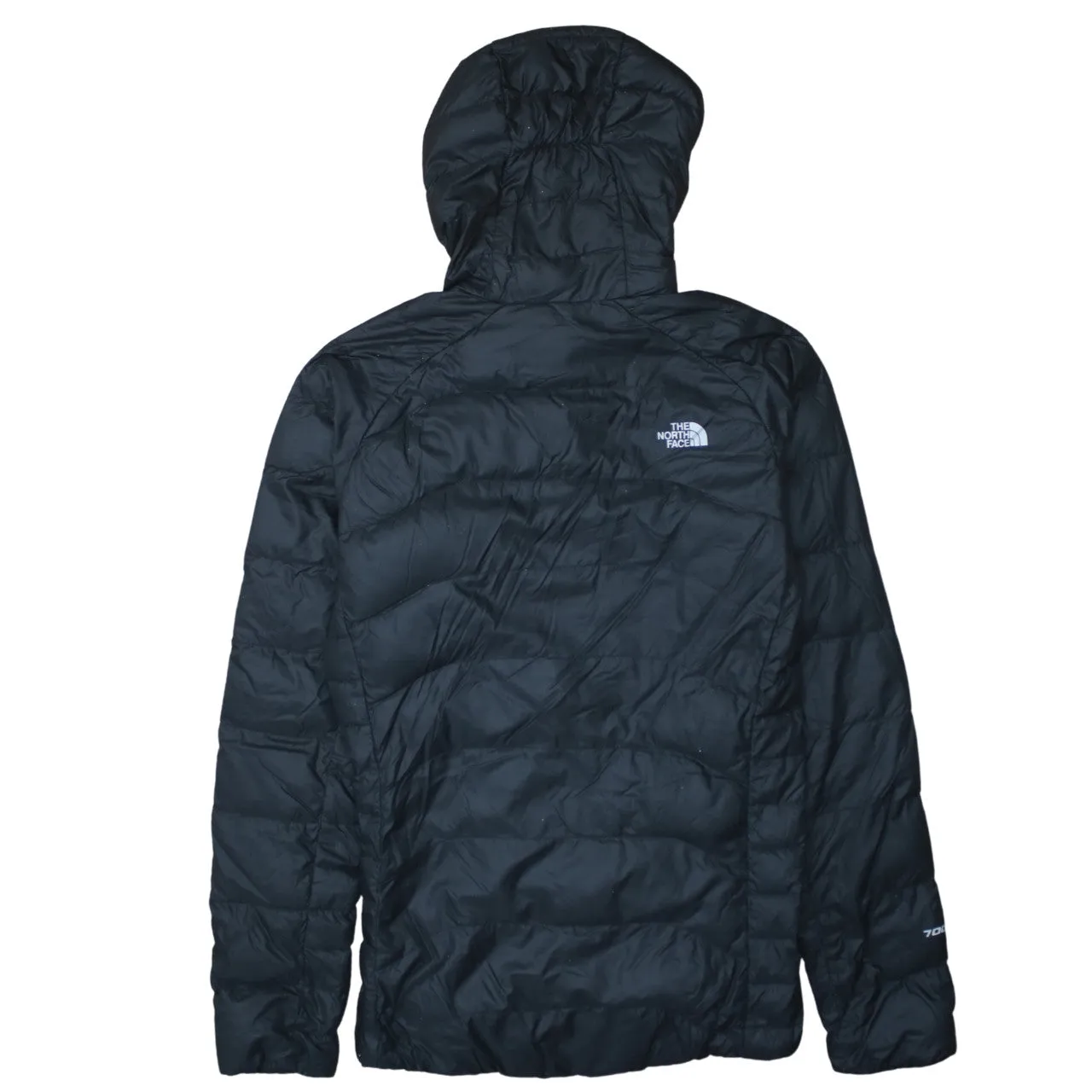 The North Face 90's Hooded Full Zip Up Windbreaker Small Black sold by Vintage Club product image thumbnail 2