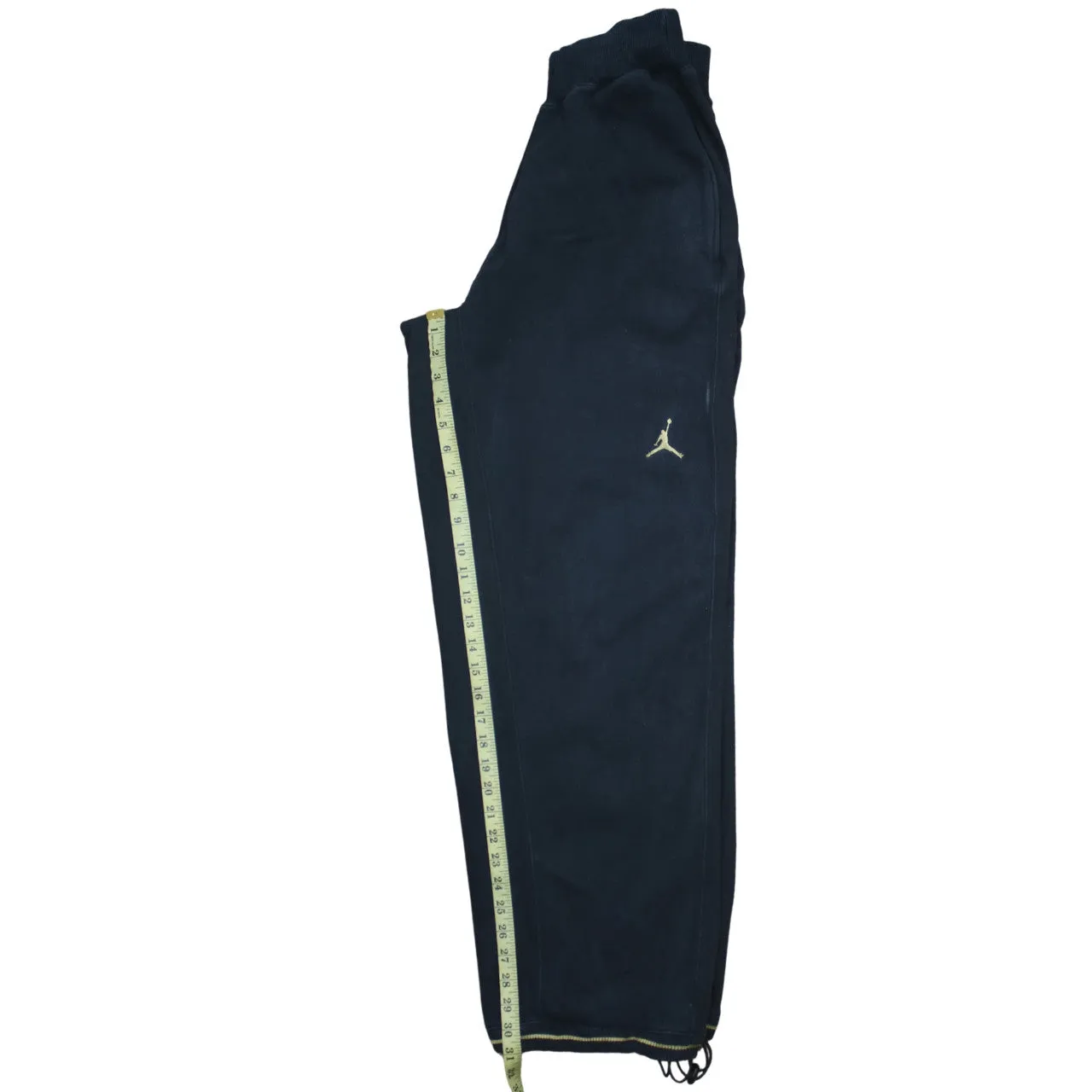 Jordan 90's Lightweight Straight Leg Baggy Trousers / Pants Medium Black sold by Vintage Club product image thumbnail 5
