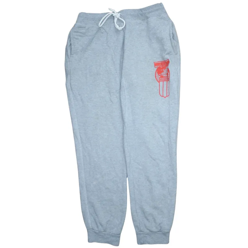 Nike 90's Rib Cuff Casual Joggers / Sweatpants Large Grey made by Nike