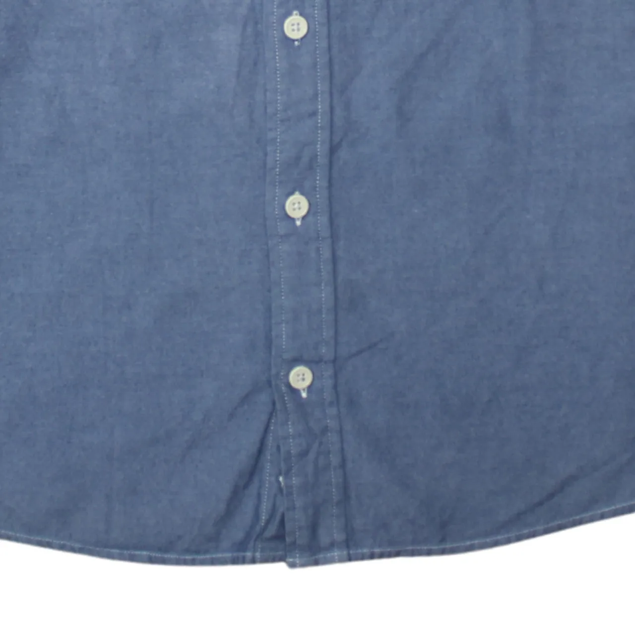 Carhartt 90's Long Sleeve Button Up Shirt Large Navy Blue sold by Vintage Club product image thumbnail 4