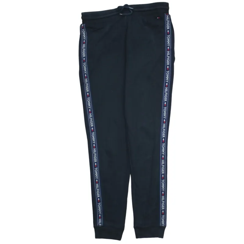 Tommy Hilfiger 90's Rib Cuff Casual Joggers / Sweatpants Medium Black made by Tommy Hilfiger