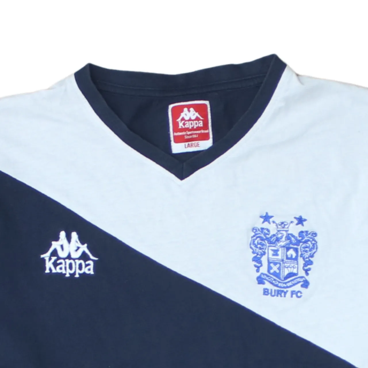 Kappa 90's Short Sleeves Crew Neck T Shirt Large Navy Blue sold by Vintage Club product image thumbnail 3