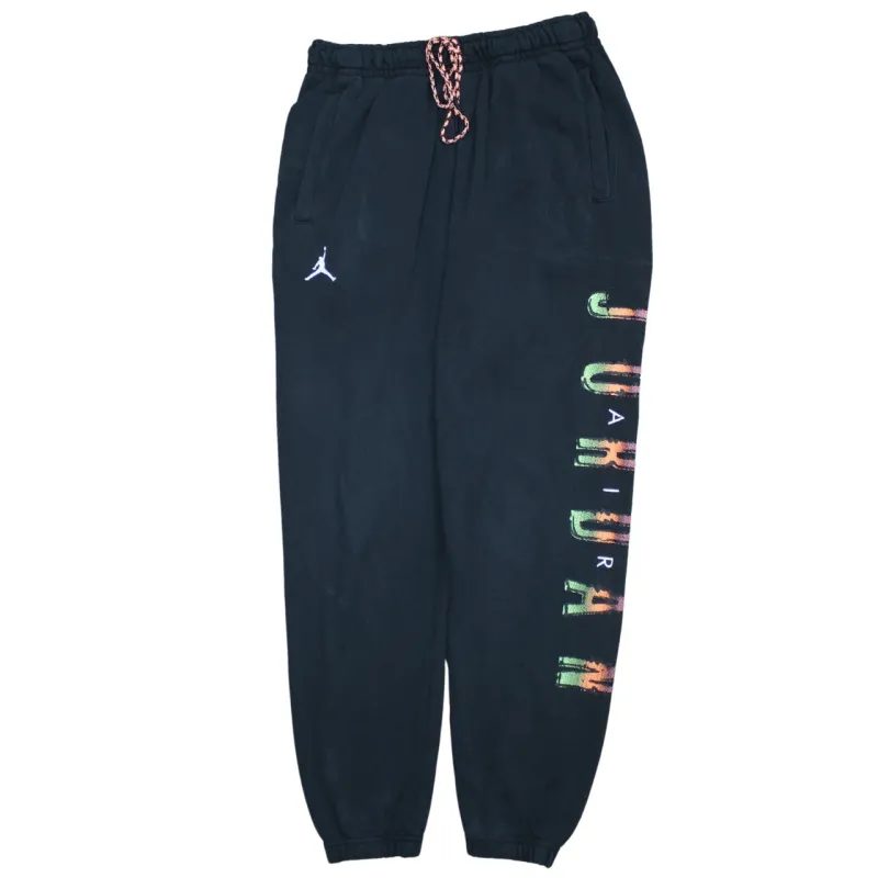 Jordan 90's Tracksuit Casual Joggers / Sweatpants Medium Black made by Jordan
