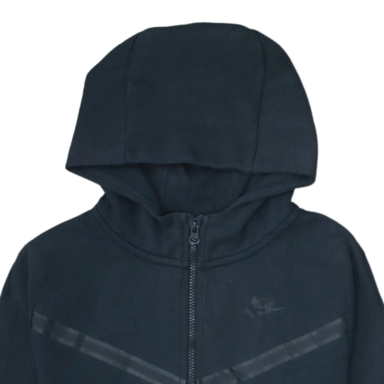 Nike 90's Swoosh Full Zip Up Hoodie XLarge Black sold by Vintage Club product image thumbnail 3