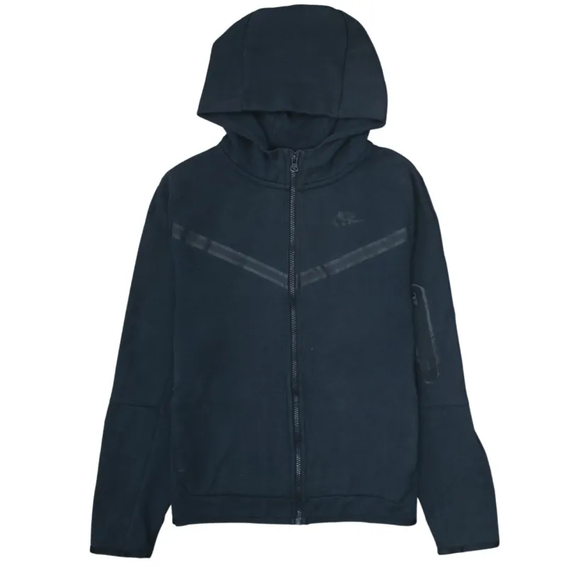 Nike 90's Swoosh Full Zip Up Hoodie XLarge Black sold by Vintage Club