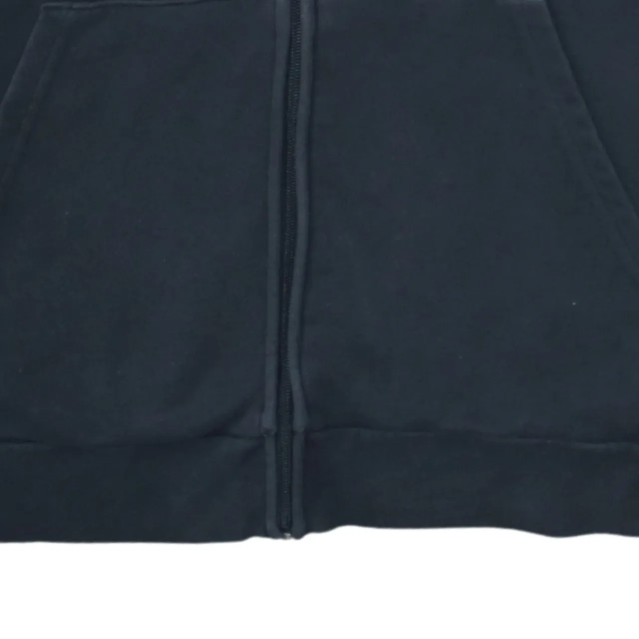 Adidas 90's Striped Sleeve Full Zip Up Hoodie XLarge Black sold by Vintage Club product image thumbnail 4