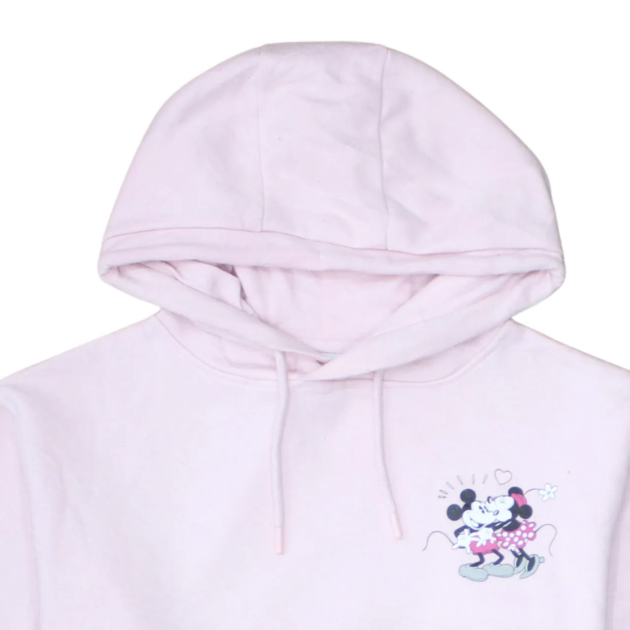 Disney 90's Mickey & Minnie Mouse Pullover Hoodie Small Pink sold by Vintage Club product image thumbnail 3