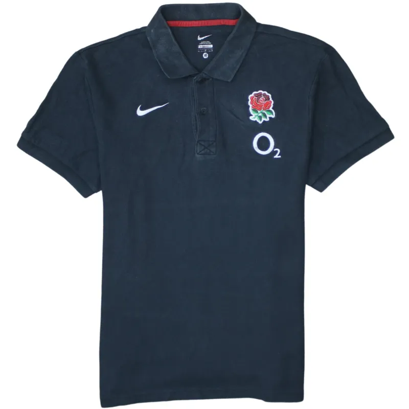 Nike 90's Swoosh Short Sleeves Polo Shirt Medium Black sold by Vintage Club