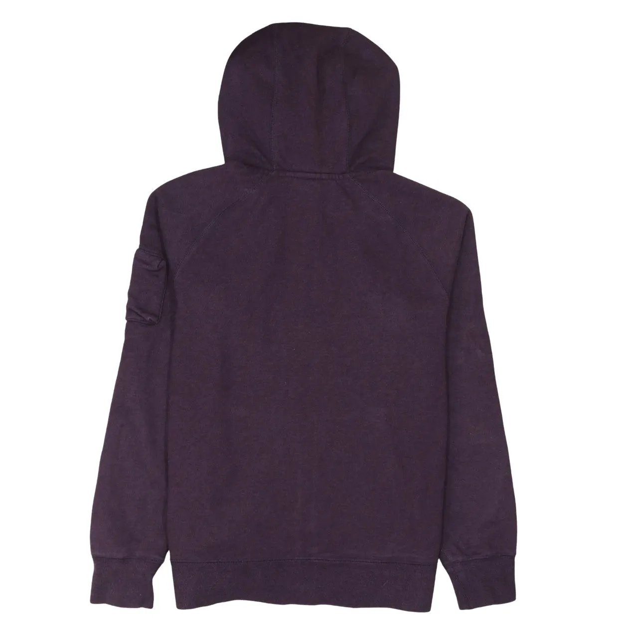 Nike 90's Swoosh Full Zip Up Hoodie Large Burgundy Red sold by Vintage Club product image thumbnail 2