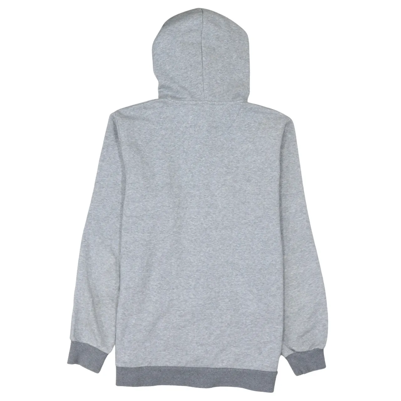 Adidas 90's Striped Sleeve Full Zip Up Hoodie Medium Grey sold by Vintage Club product image thumbnail 2