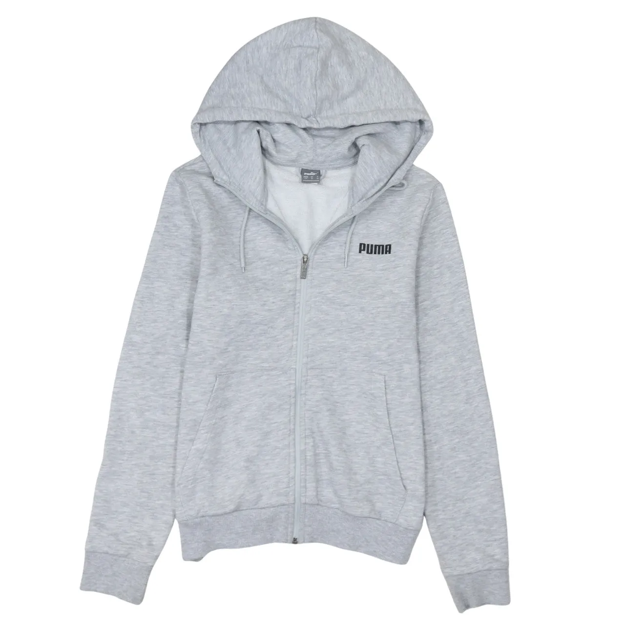 Puma 90's Lightweight Full Zip Up Hoodie Large Grey sold by Vintage Club