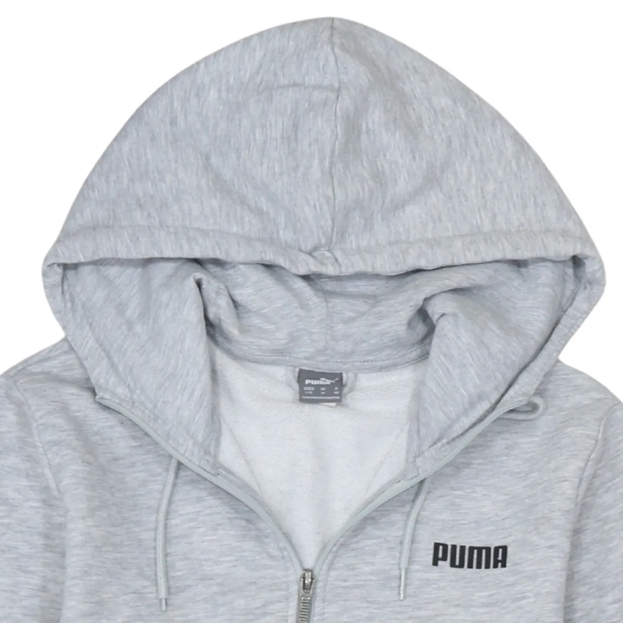 Puma 90's Lightweight Full Zip Up Hoodie Large Grey sold by Vintage Club product image thumbnail 3