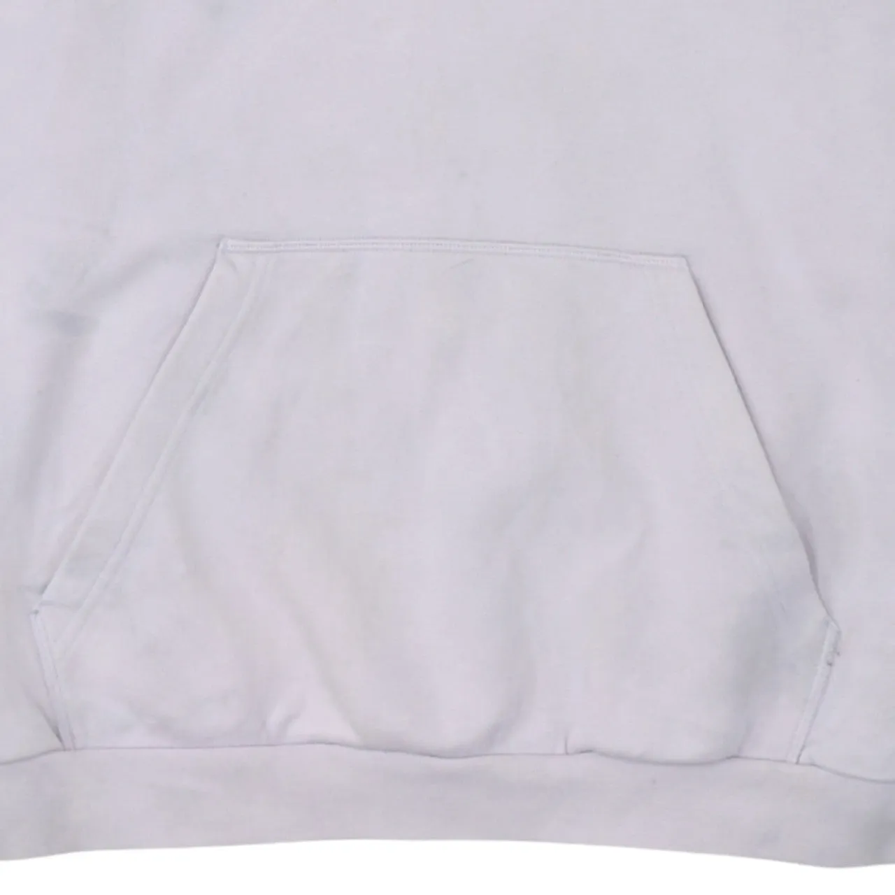 Adidas Light Lilac Hoodie Women's Large Small Logo Front Big Back Logo Pullover Sweatshirt sold by Vintage Club product image thumbnail 4