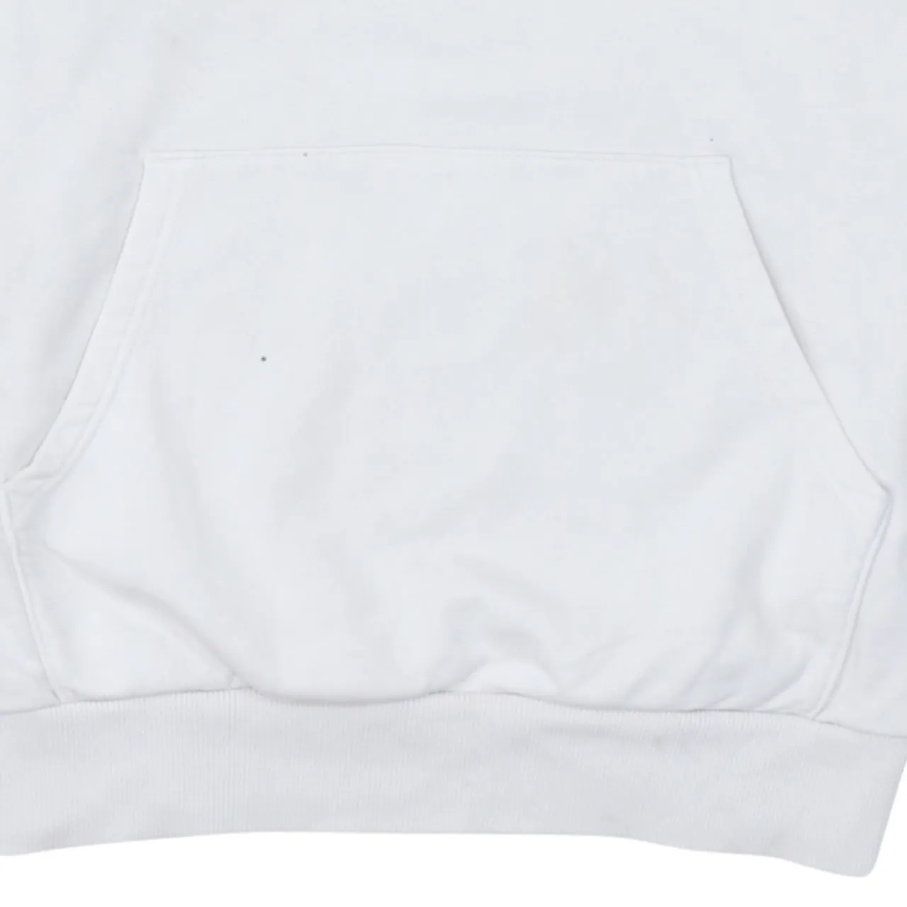 The North Face White Hoodie Men's Medium Printed Logo Front Back Pouch Pocket Pullover Sweatshirt sold by Vintage Club product image thumbnail 4