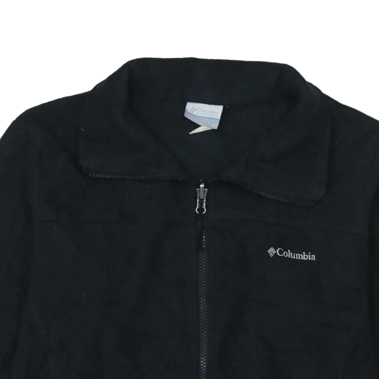 Columbia 90's Hiking Warm Full Zip Up Fleece Jumper XLarge Black sold by Vintage Club product image thumbnail 3