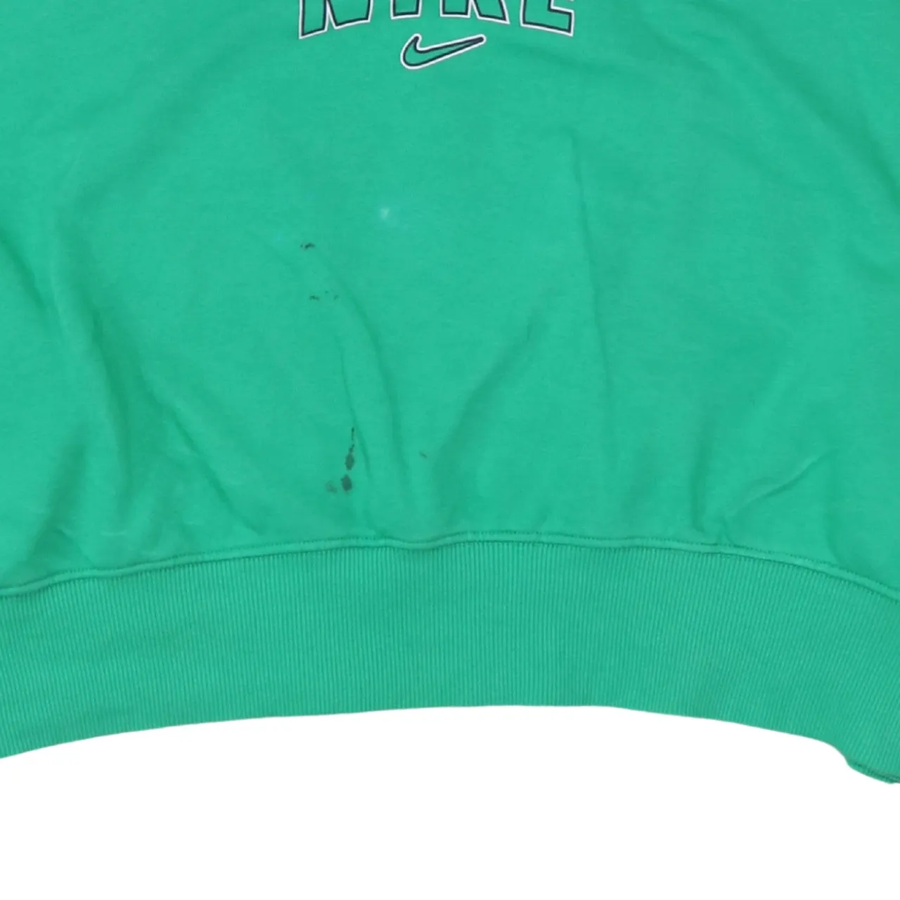 Nike 90's Center Middle Swoosh Crew Neck Sweatshirt Medium Green sold by Vintage Club product image thumbnail 4