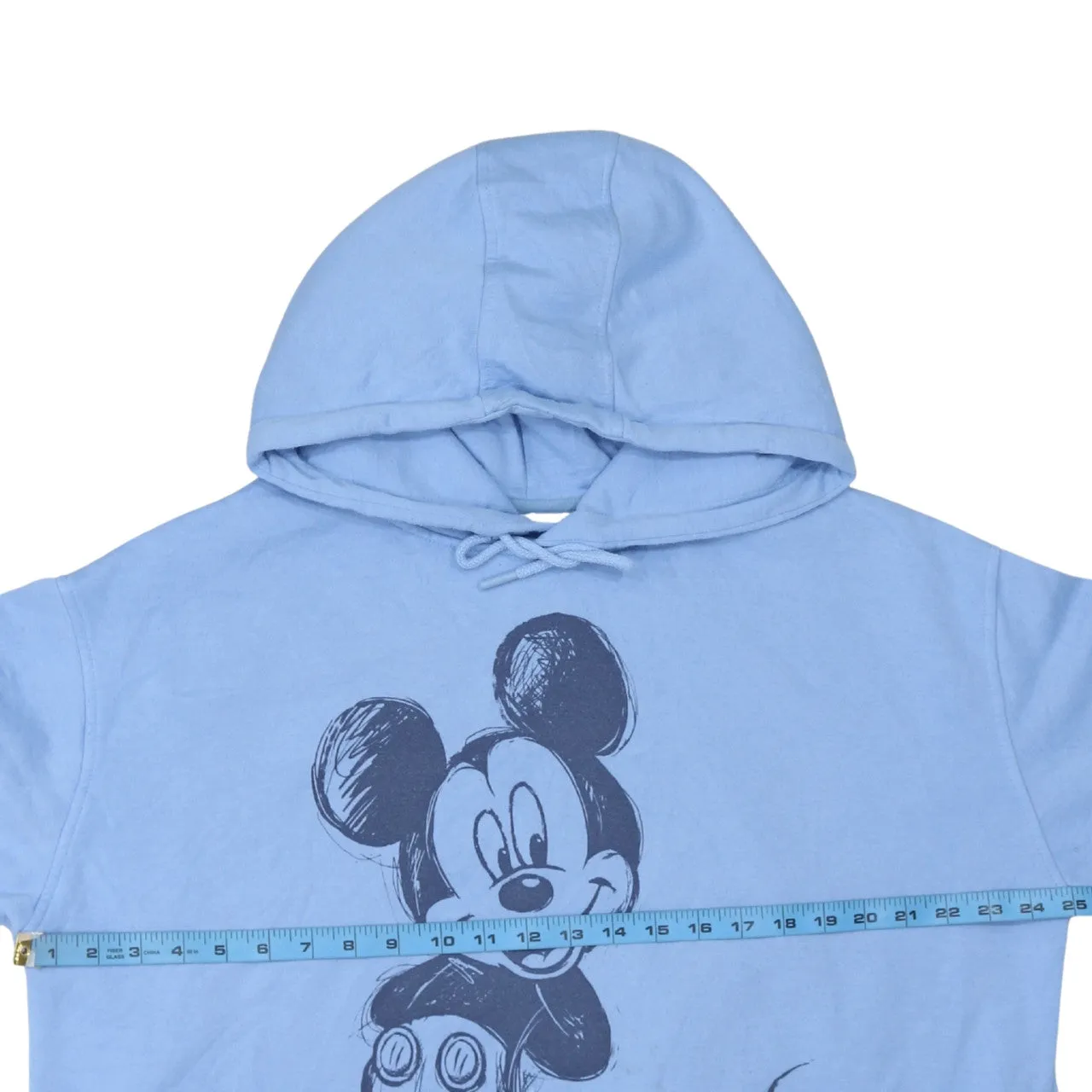 Disney 90's Mickey Mouse Pullover Hoodie XLarge Blue sold by Vintage Club product image thumbnail 5