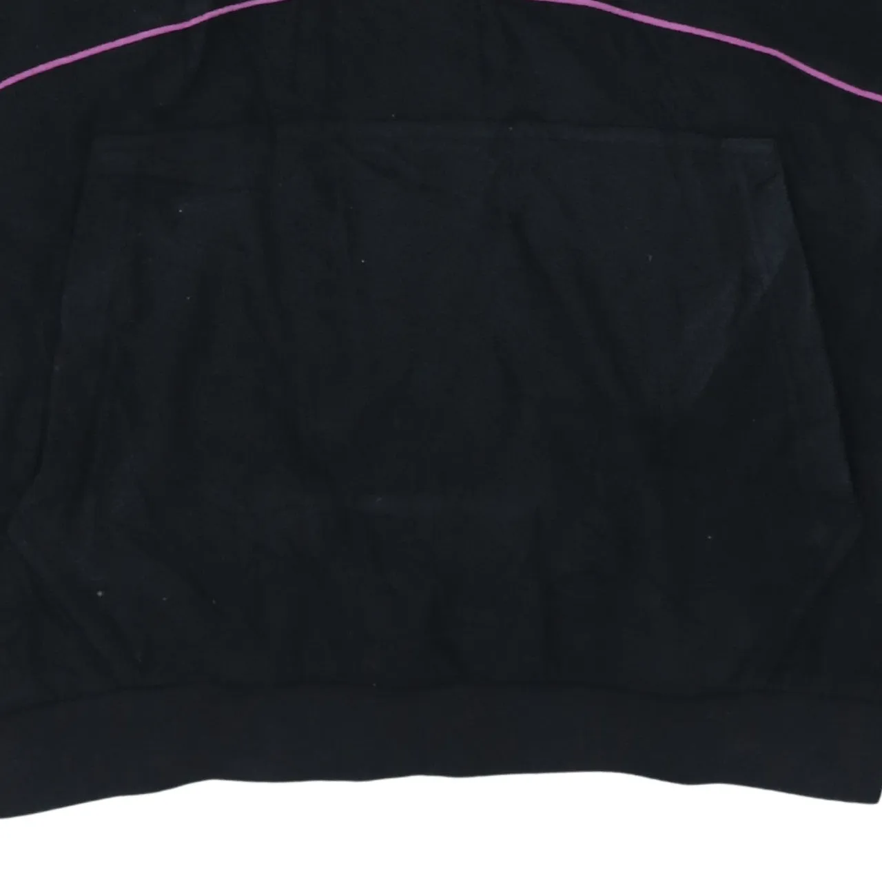 Adidas 90's Striped Sleeve Pullover Hoodie Large Black sold by Vintage Club product image thumbnail 4