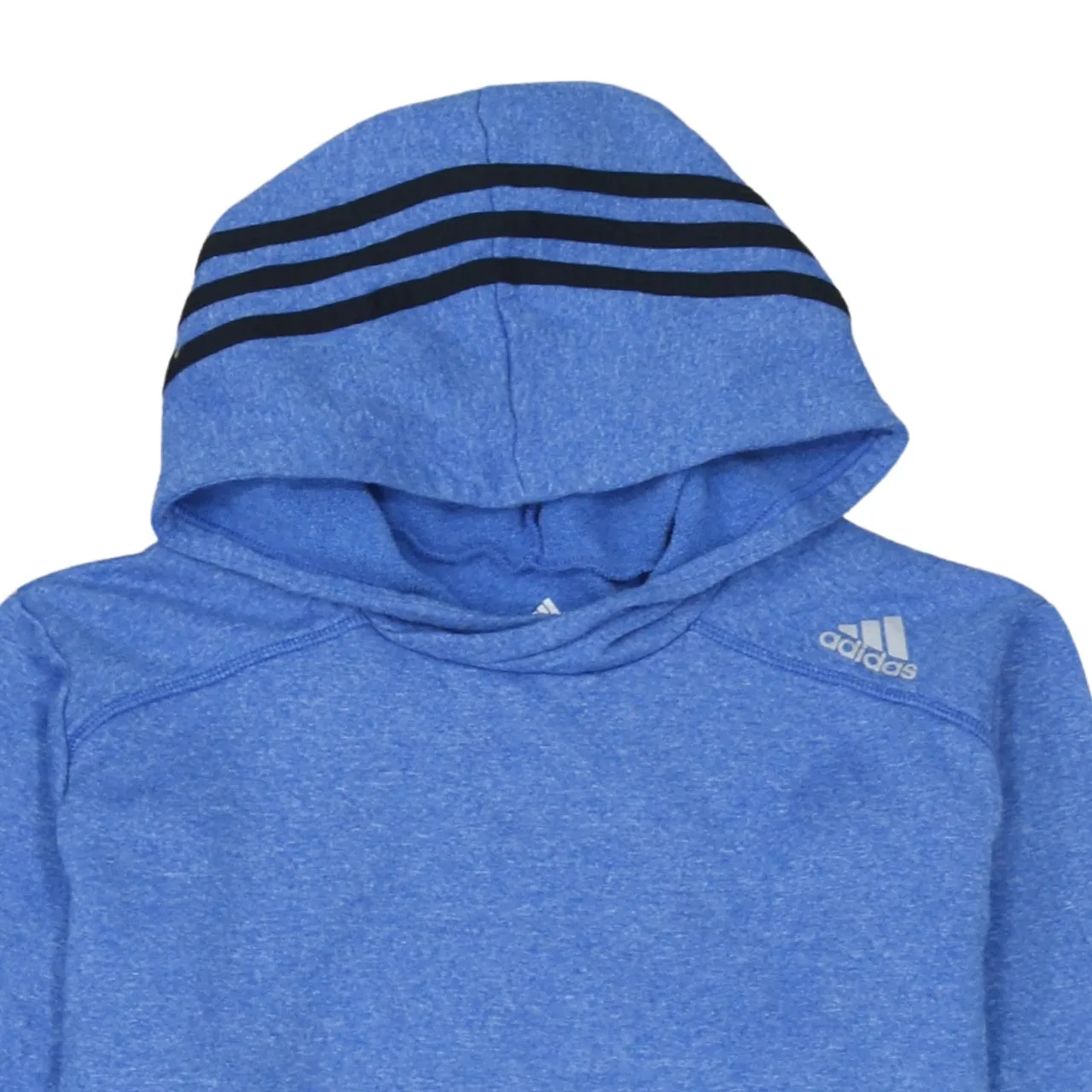 Adidas 90's Loungewear Pullover Hoodie Medium Blue sold by Vintage Club product image thumbnail 3