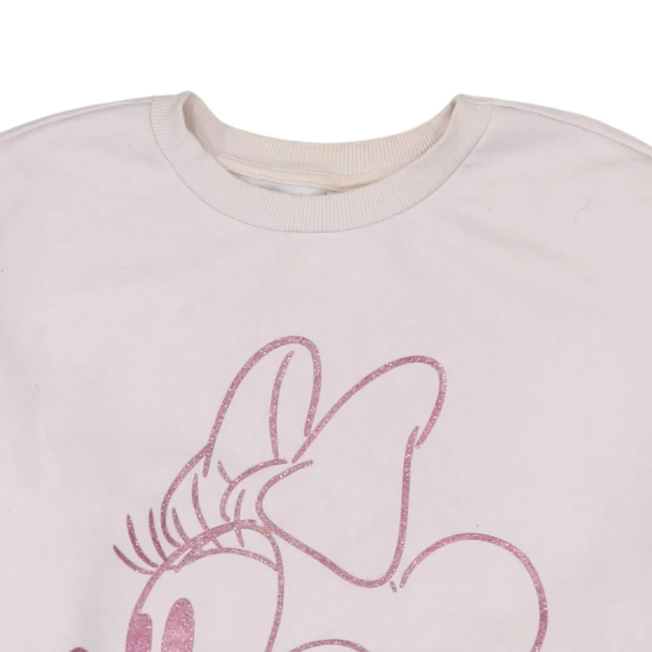 Disney 90's Minnie Mouse Crew Neck Sweatshirt Small Pink sold by Vintage Club product image thumbnail 3