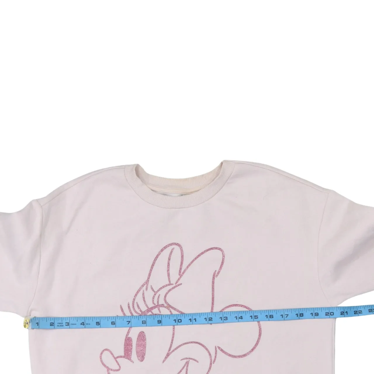 Disney 90's Minnie Mouse Crew Neck Sweatshirt Small Pink sold by Vintage Club product image thumbnail 5