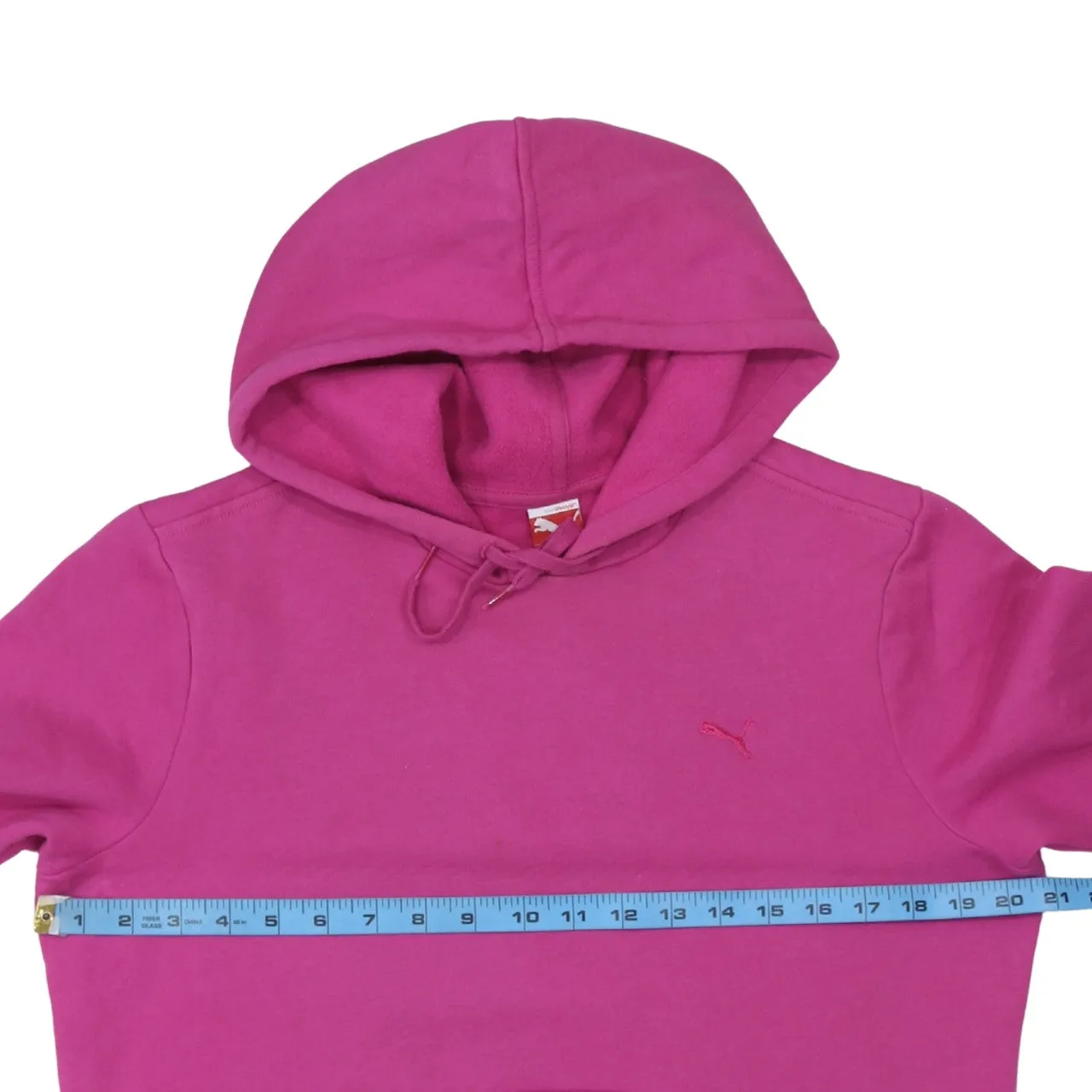 Puma 90's Drawstring Pockets Pullover Hoodie XLarge Pink sold by Vintage Club product image thumbnail 5