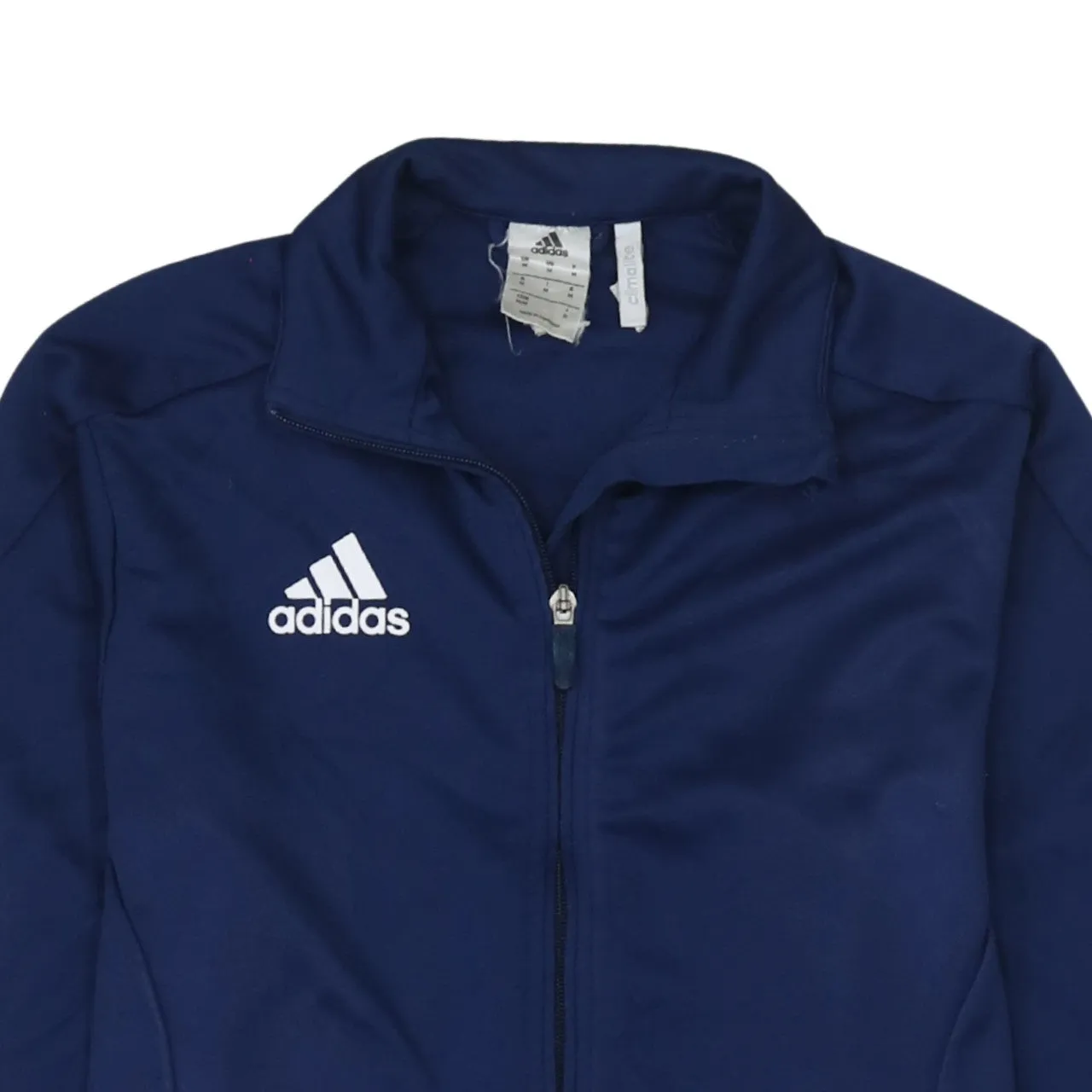 Adidas 90's Lightweight Full Zip Up Sweatshirt Medium Navy Blue sold by Vintage Club product image thumbnail 3
