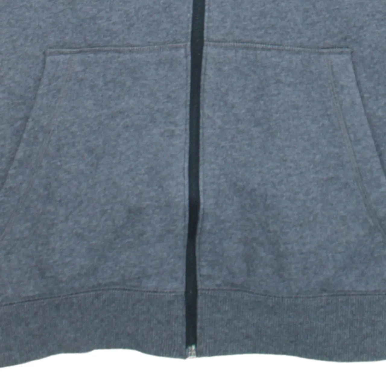 Under Armour 90's Drawstring Pockets Full Zip Up Hoodie Large Grey sold by Vintage Club product image thumbnail 4